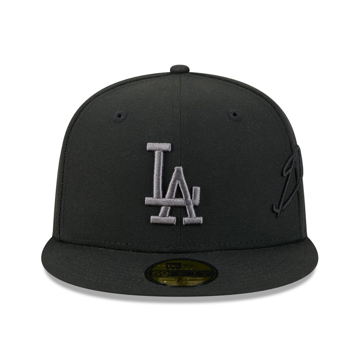 New Era Los Angeles Dodgers Side Script 59FIFTY Fitted Hat - view number 2