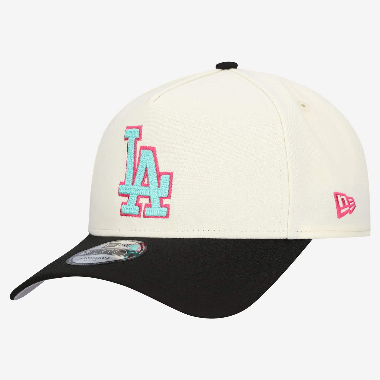 New Era Los Angeles Dodgers Stadium Chrome 9FORTY A-Frame Adjustable Hat - view number 3