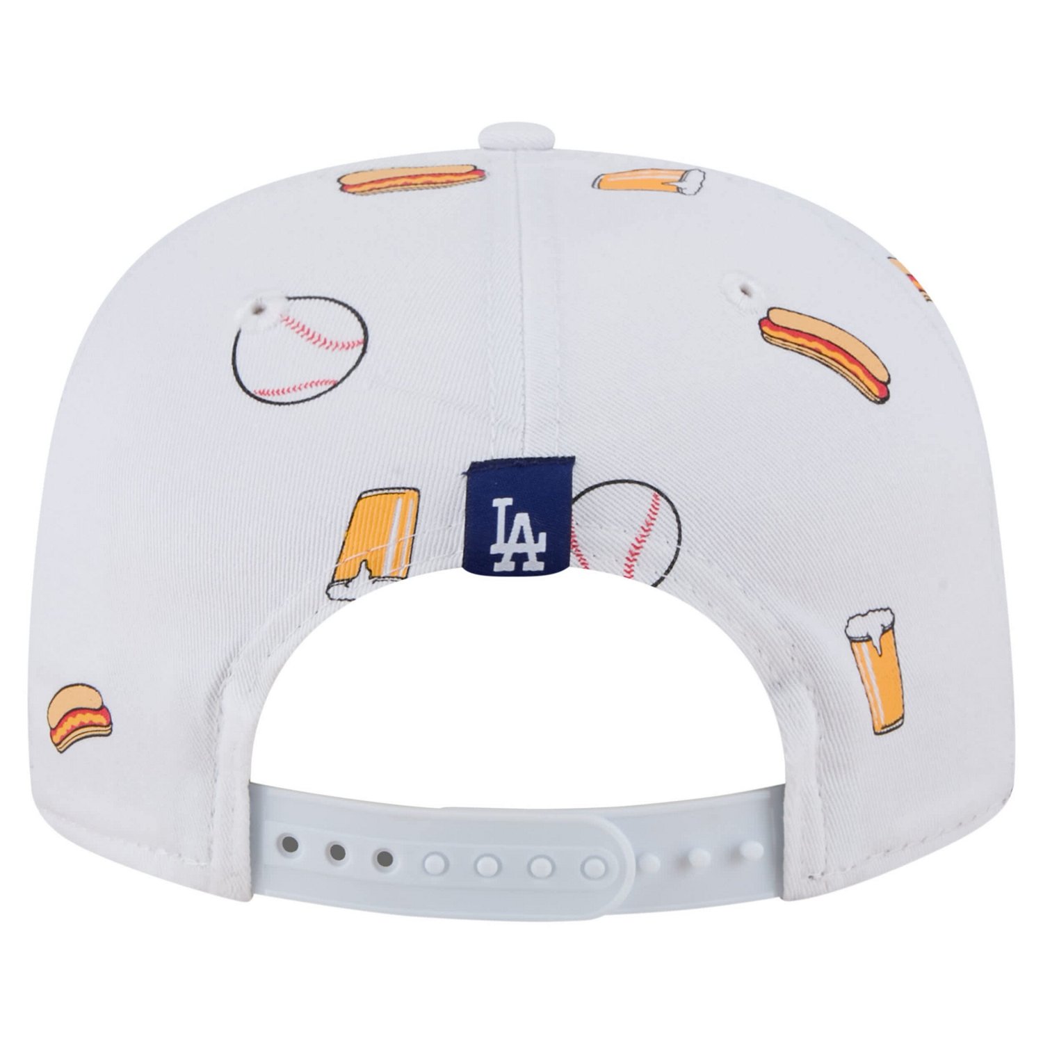 New Era Los Angeles Dodgers Team Cheer Rope 19TWENTY Adjustable Hat - view number 4