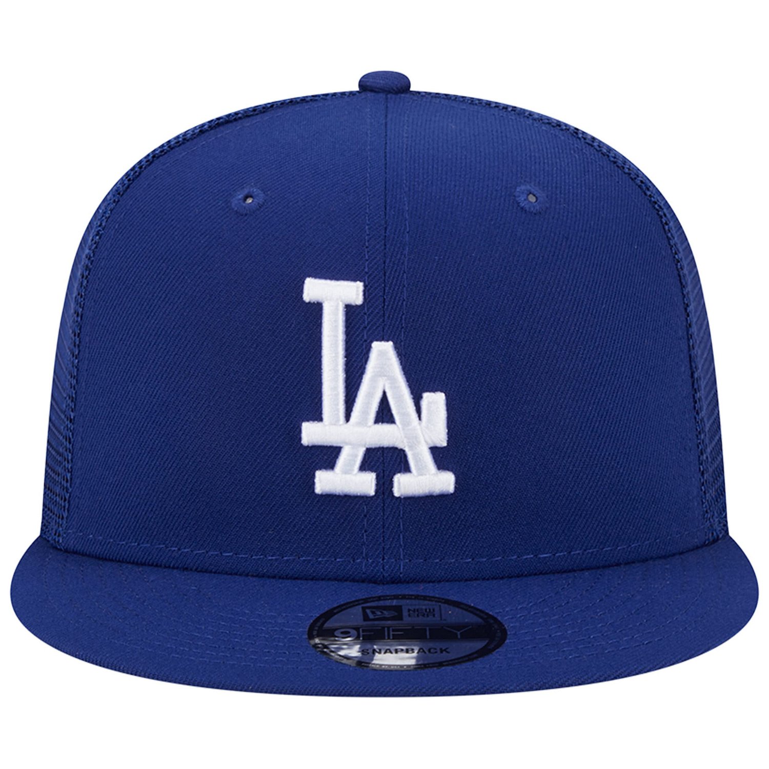New Era Los Angeles Dodgers Team Color Trucker 9FIFTY Snapback Hat - view number 2
