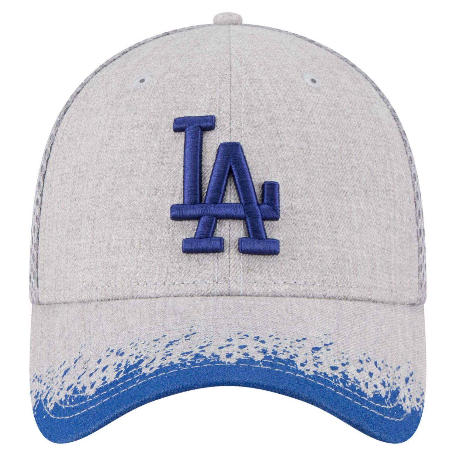 New Era Los Angeles Dodgers Visor Paint Splatter 39THIRTY Flex Hat - view number 2