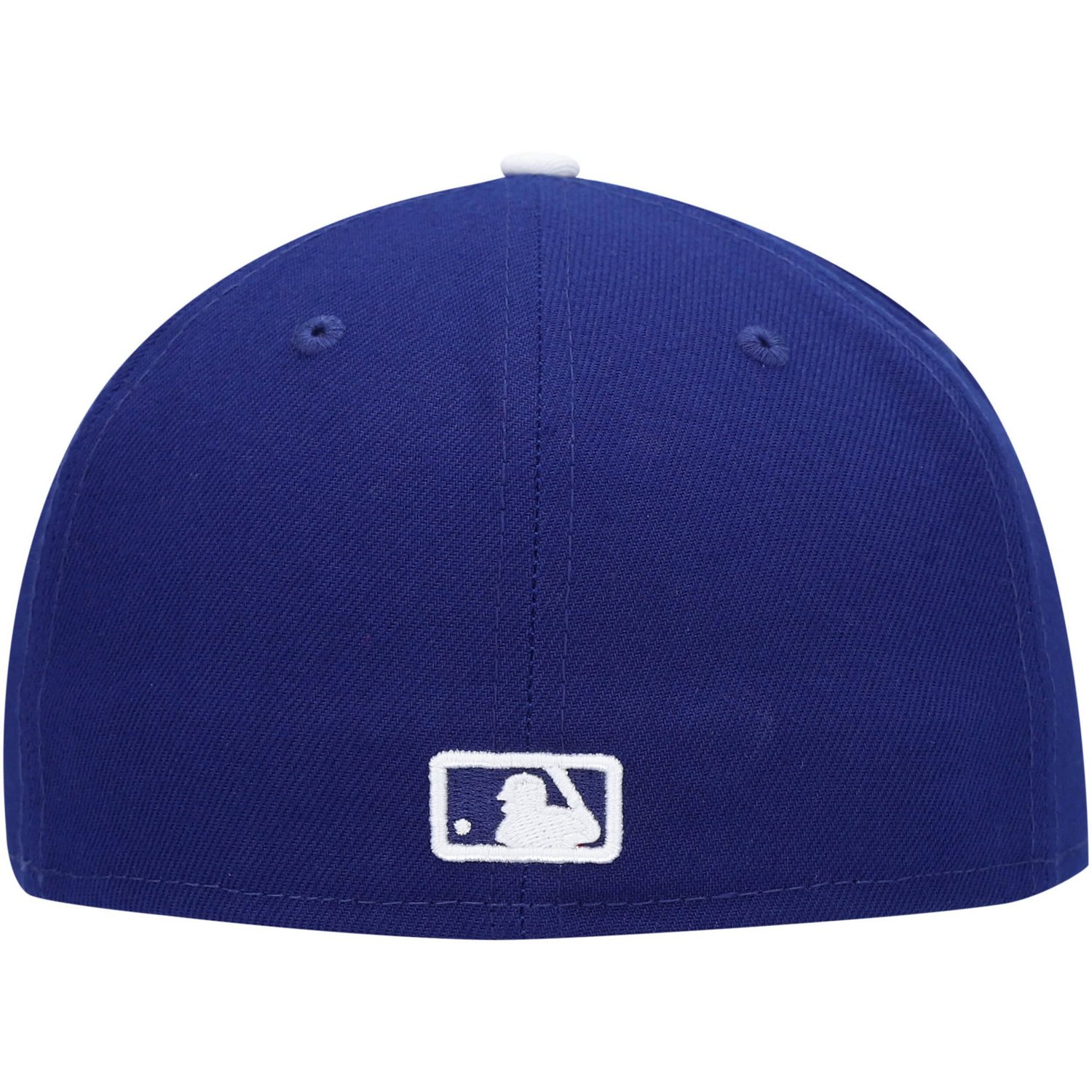 New Era Los Angeles Dodgers White Logo 59FIFTY Fitted Hat                                                                        - view number 4