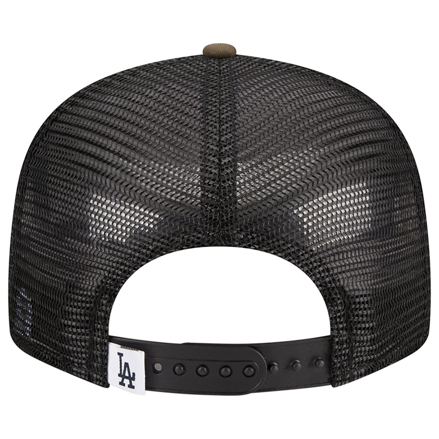 New Era Los Angeles Dodgers Woodland Trucker 9FIFTY Snapback Hat                                                                 - view number 4