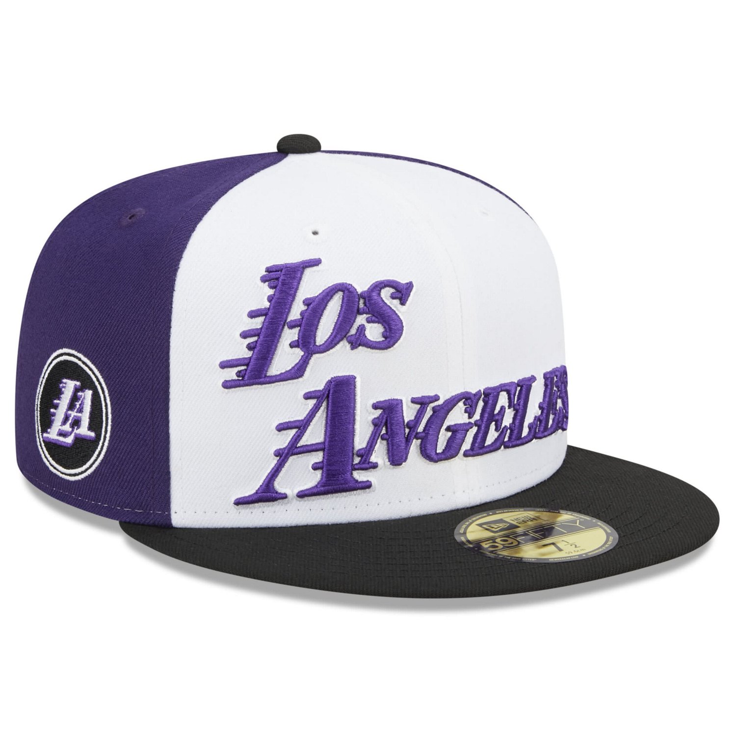 New Era Los Angeles Lakers 2022/23 City Edition Official 59FIFTY Fitted Hat - view number 3