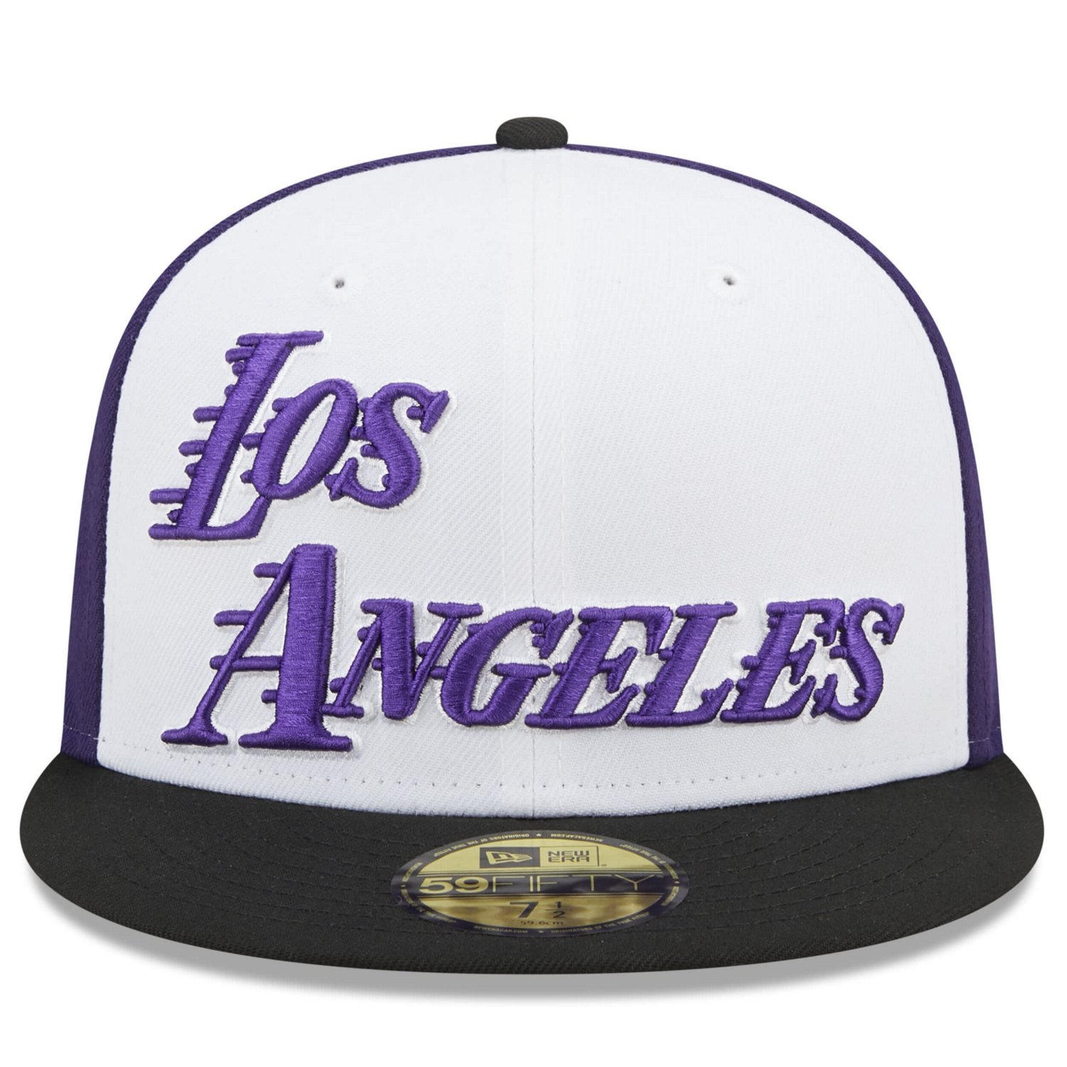 New Era Los Angeles Lakers 2022/23 City Edition Official 59FIFTY Fitted Hat - view number 2