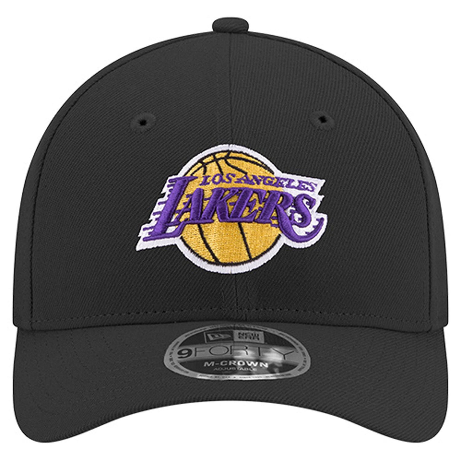 New Era Los Angeles Lakers 9FORTY Stock M-Crown Adjustable Hat - view number 2
