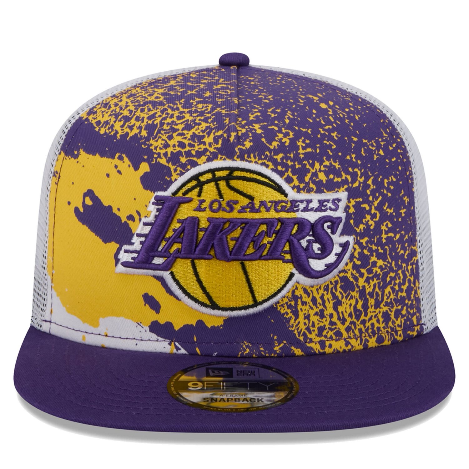 New Era Los Angeles Lakers Court Sport Speckle 9FIFTY Snapback Hat - view number 2