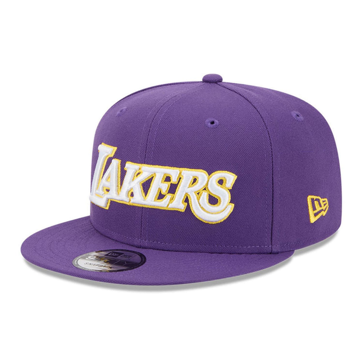 New Era Los Angeles Lakers Jersey Hook Statement Edition 9FIFTY Snapback Hat - view number 2