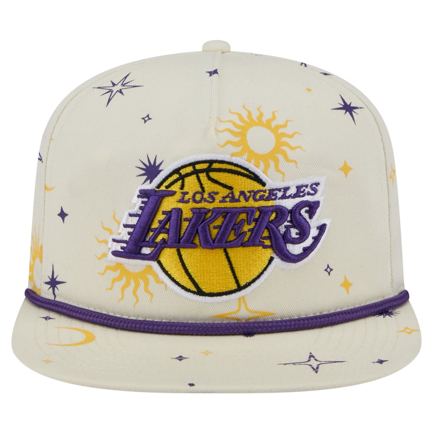 New Era Los Angeles Lakers Lunar Golfer Snapback Hat - view number 2