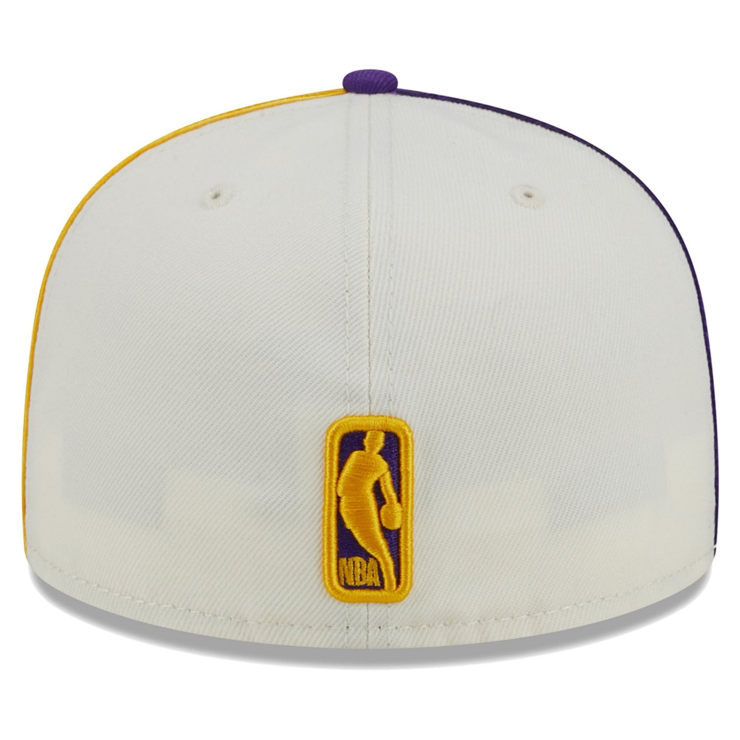 New Era Los Angeles Lakers Piped Pop Panel 59FIFTY Fitted Hat - view number 4