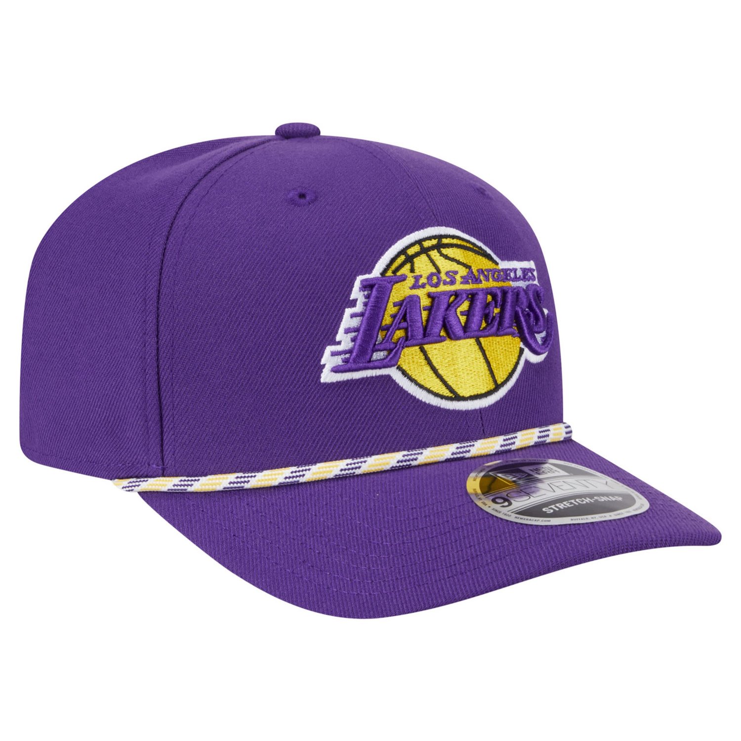 New Era Los Angeles Lakers Rope 9SEVENTY Adjustable Hat - view number 3