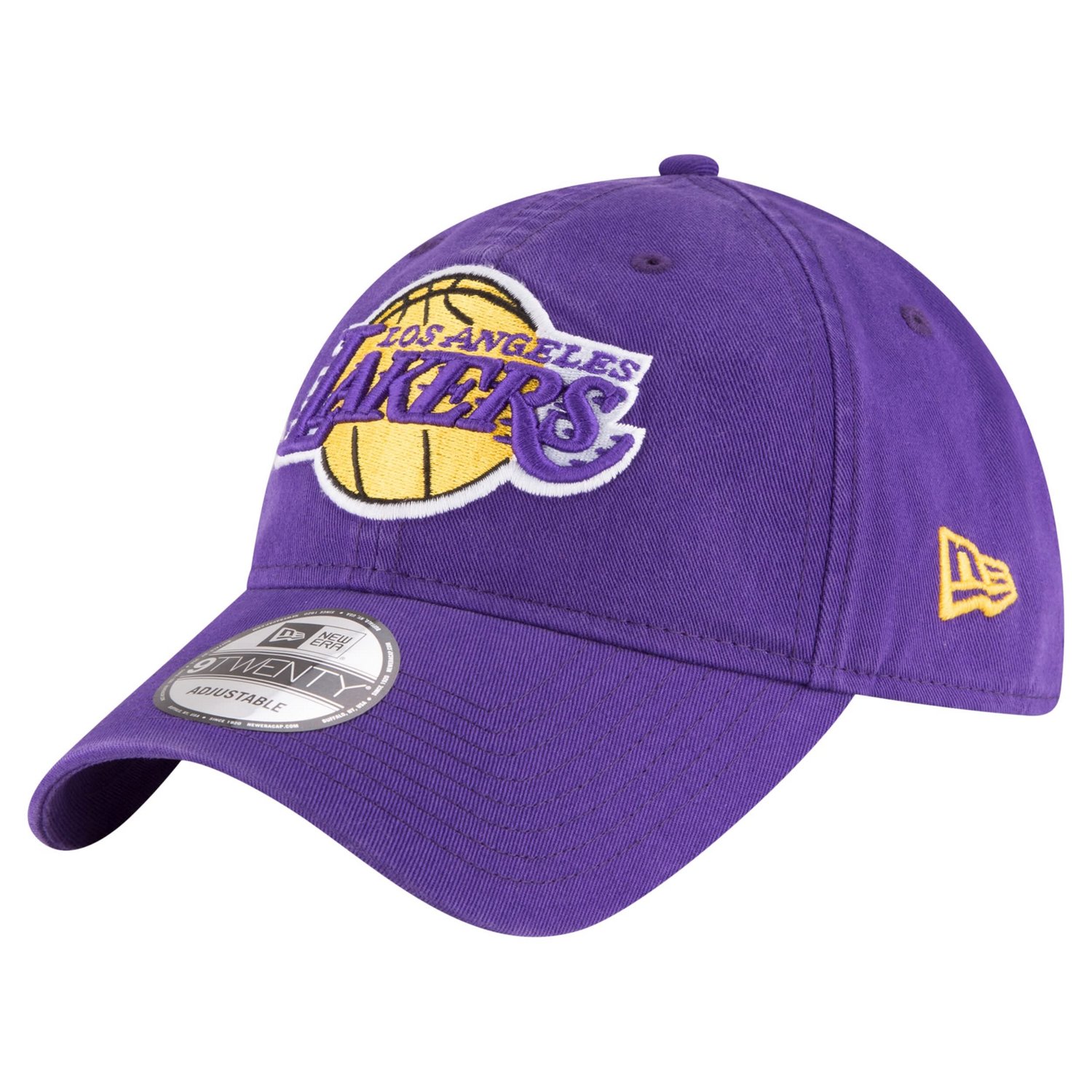 New Era Los Angeles Lakers Team 20 9TWENTY Adjustable Hat - view number 1