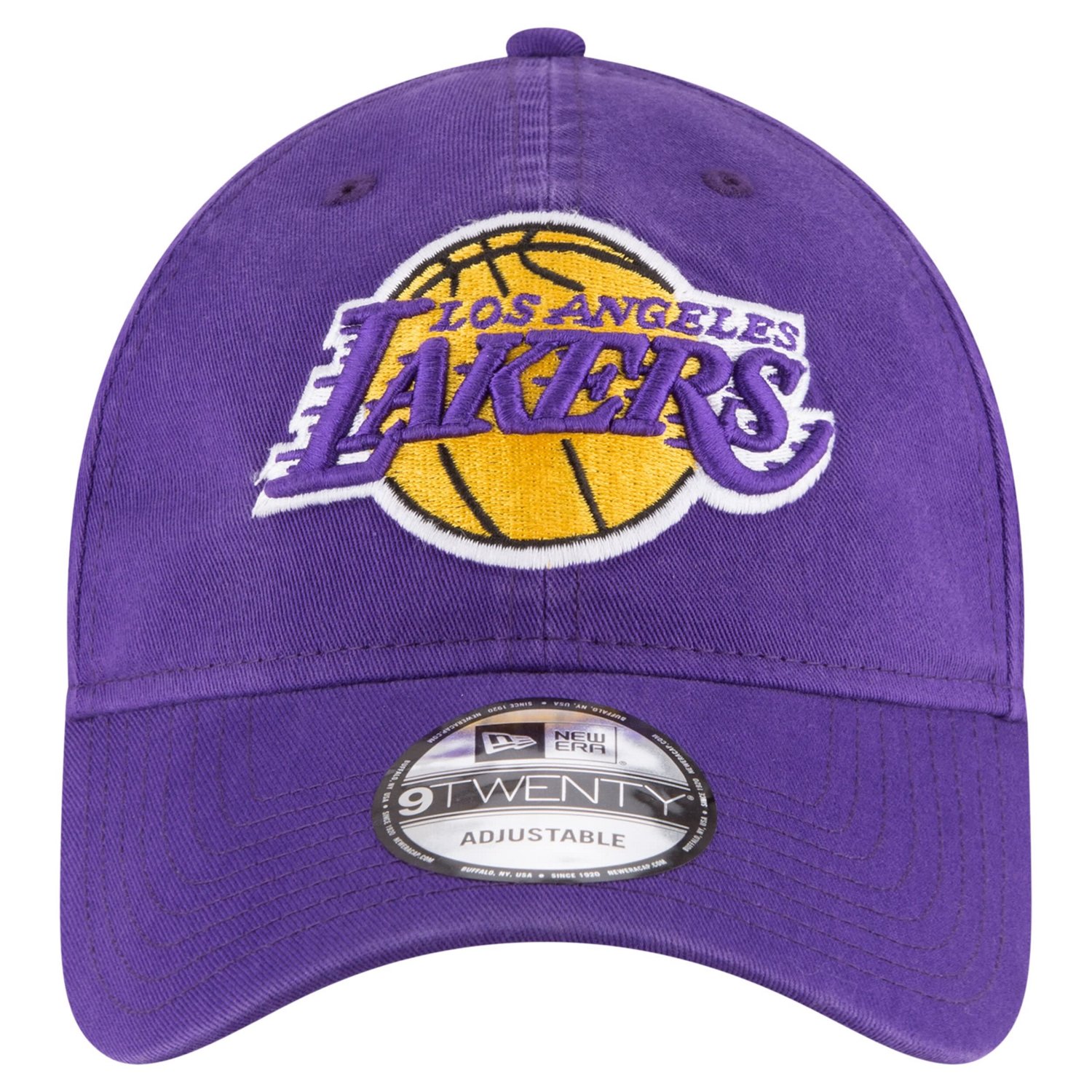 New Era Los Angeles Lakers Team 20 9TWENTY Adjustable Hat - view number 2