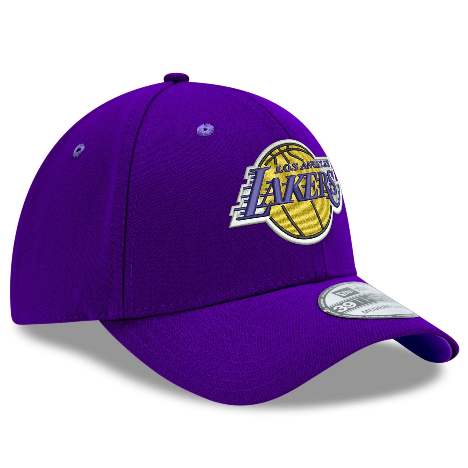 New Era Los Angeles Lakers Team Classic 39THIRTY Flex Hat - view number 3
