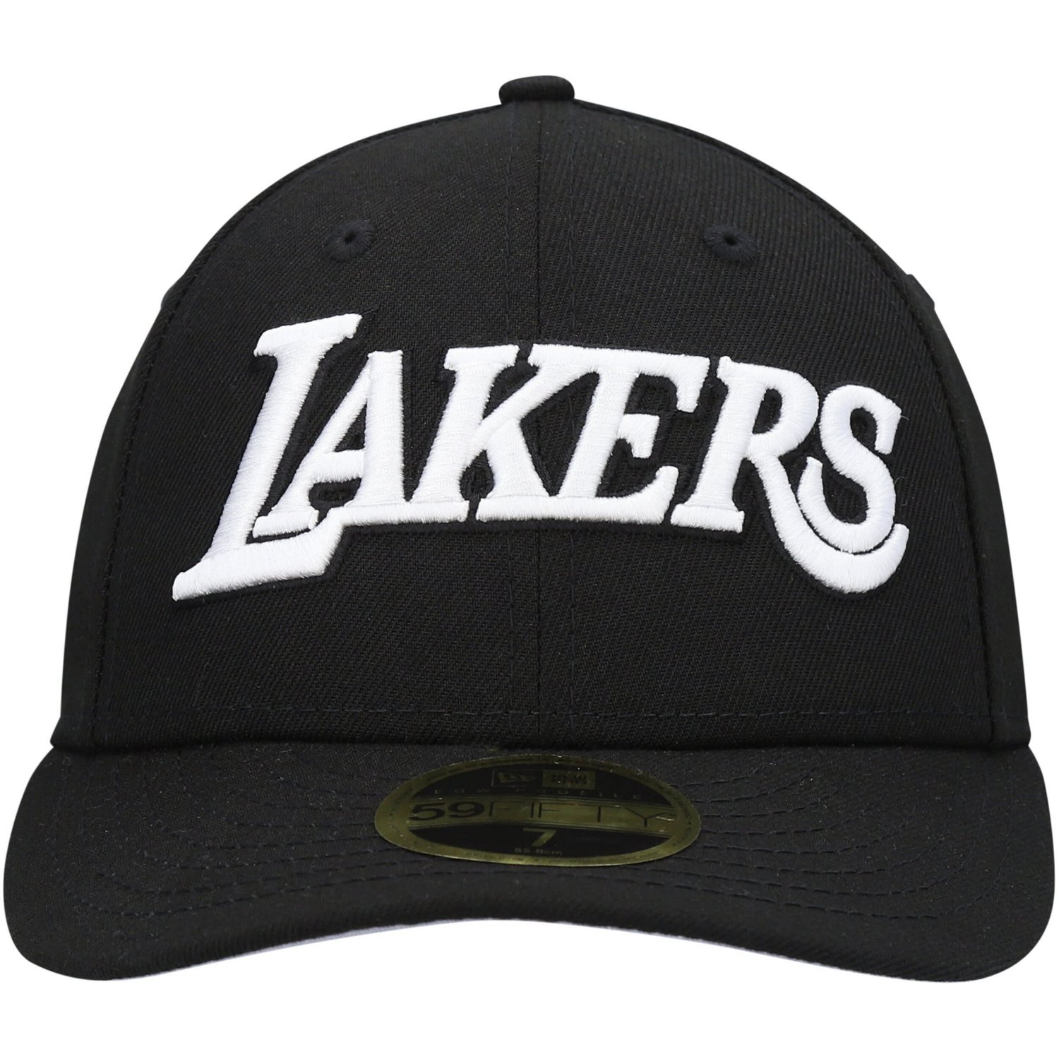 New Era Los Angeles Lakers Team Logo Low Profile 59FIFTY Fitted Hat - view number 2