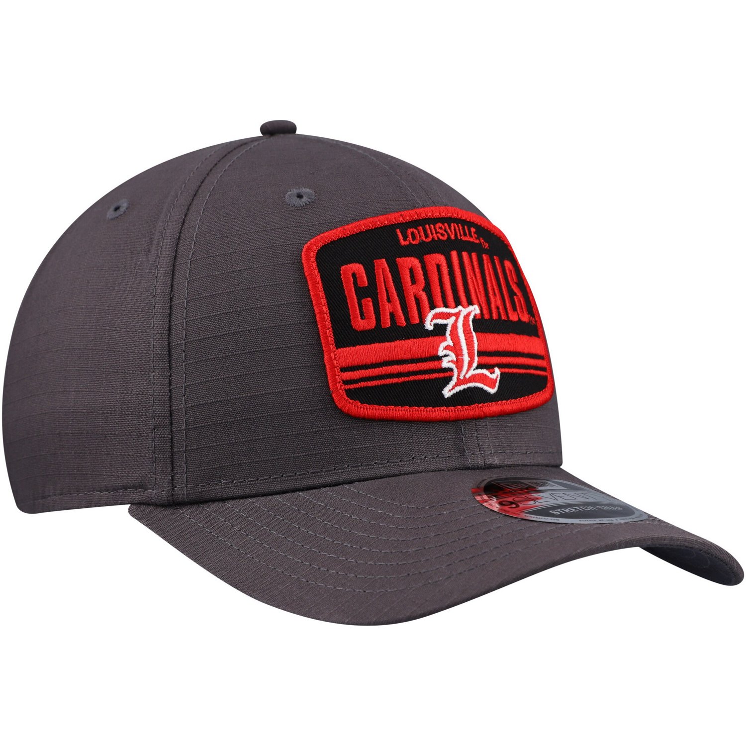 New Era Louisville Cardinals Team Elevated 9SEVENTY Stretch-Snap Adjustable Hat                                                  - view number 3