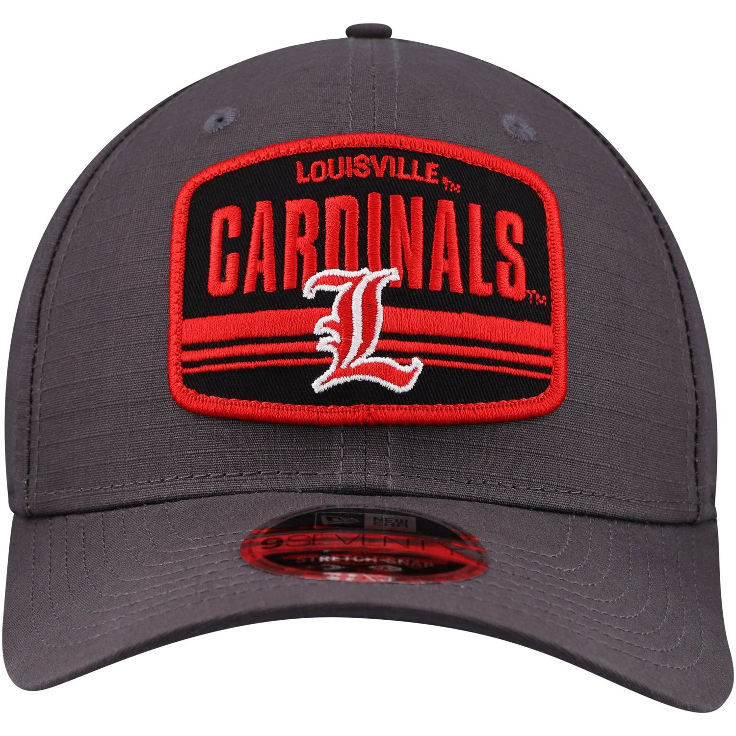 New Era Louisville Cardinals Team Elevated 9SEVENTY Stretch-Snap Adjustable Hat                                                  - view number 2