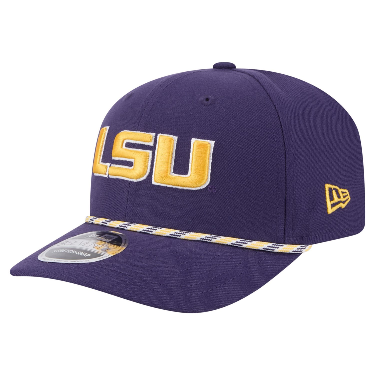 New Era LSU Tigers Gameday Multi-Rope 9SEVENTY Stretch-Snap Hat