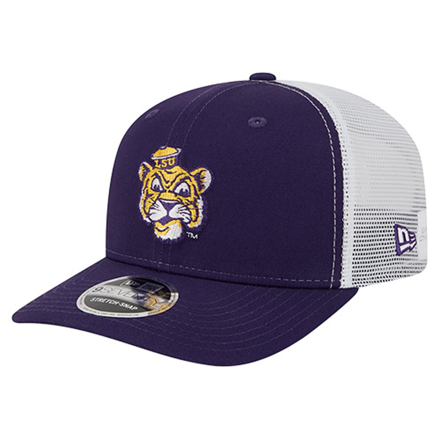 New Era LSU Tigers Team 9SEVENTY COOLERA Trucker Adjustable Hat - view number 1