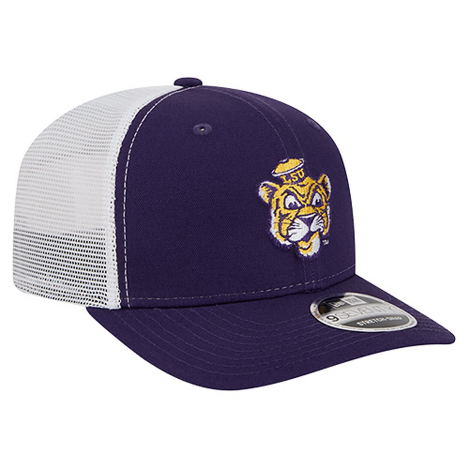 New Era LSU Tigers Team 9SEVENTY COOLERA Trucker Adjustable Hat - view number 3