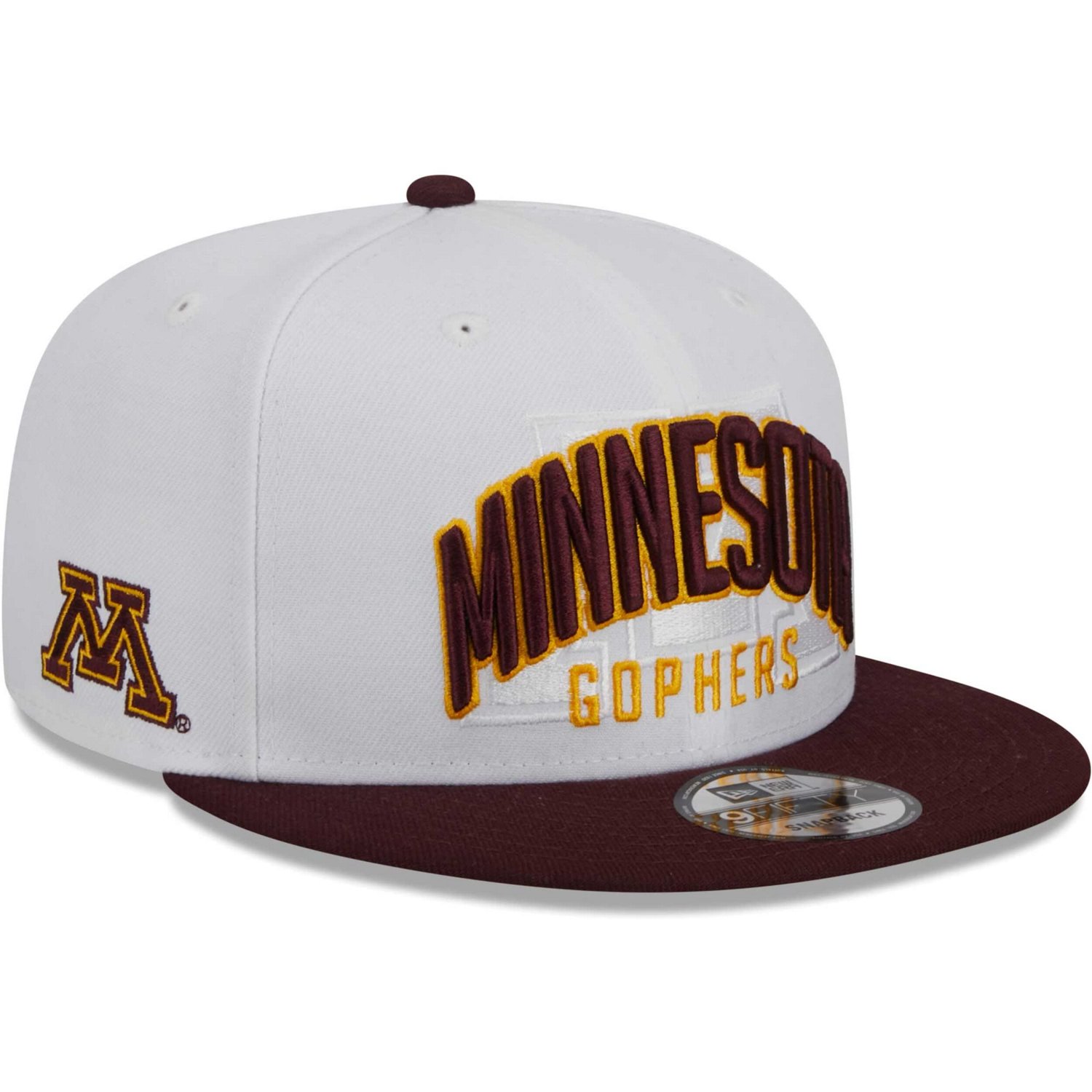 New Era Maroon Minnesota Golden Gophers Two-Tone Layer 9FIFTY Snapback Hat