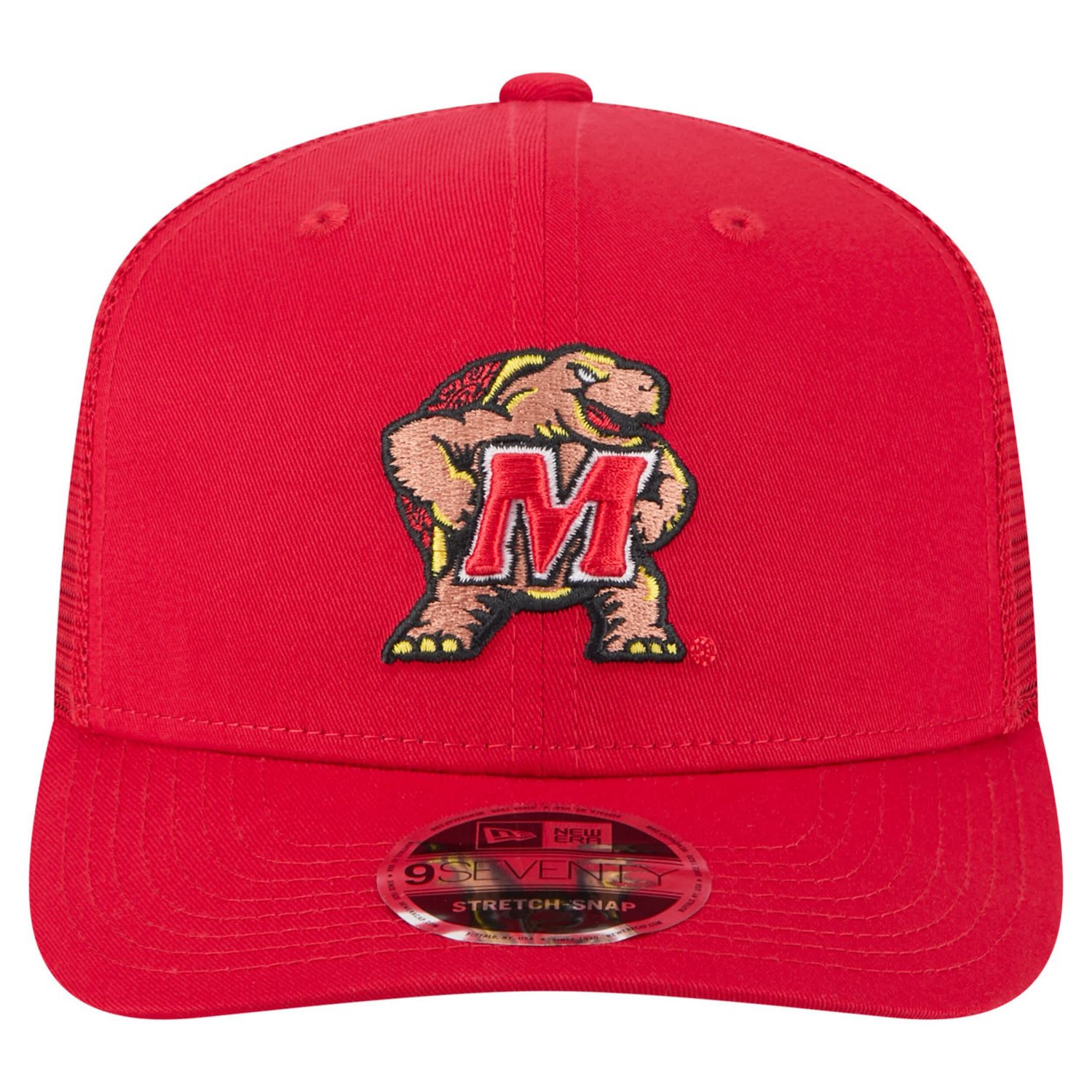New Era Maryland Terrapins Primary 9SEVENTY Trucker Stretch-Snap Hat - view number 2