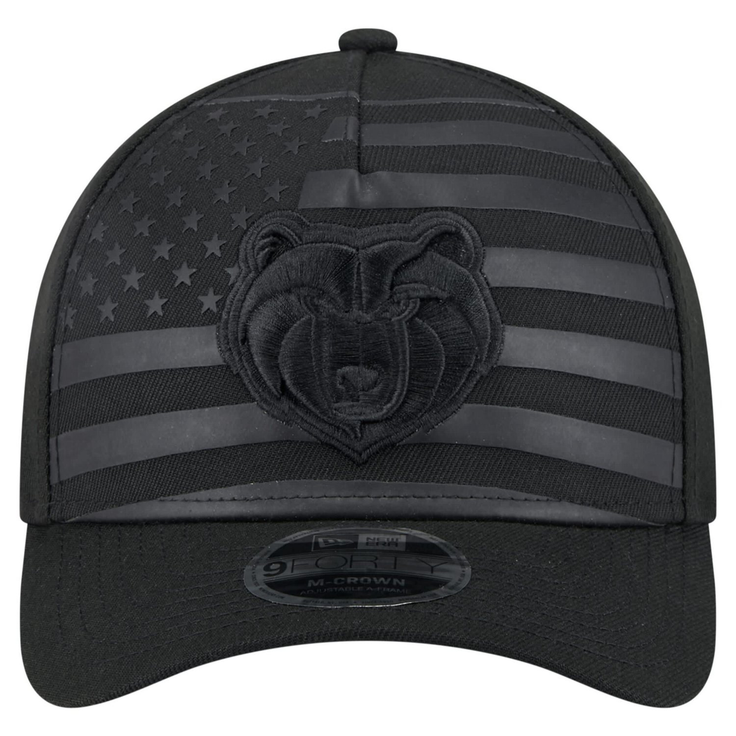 New Era Memphis Grizzlies Game Day Flag A-Frame 9FORTY Adjustable Hat                                                            - view number 2