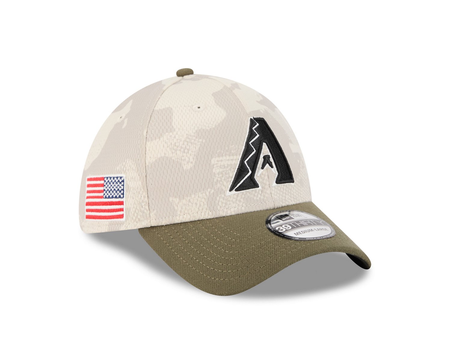 New Era Men's Arizona Diamondbacks  2025 Armed Forces Day 39THIRTY - view number 4