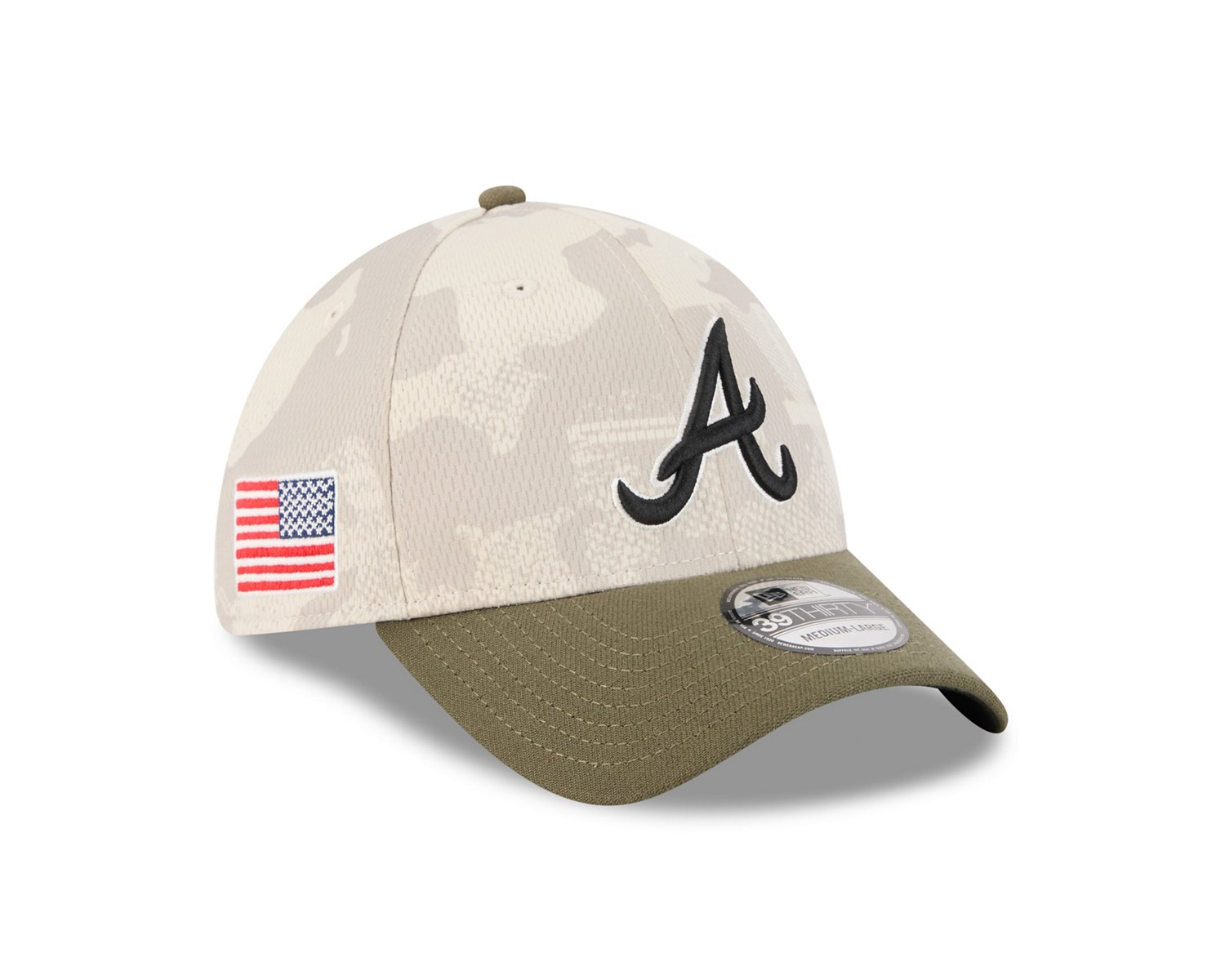New Era Men's Atlanta Braves  2025 Armed Forces Day 39THIRTY                                                                     - view number 4