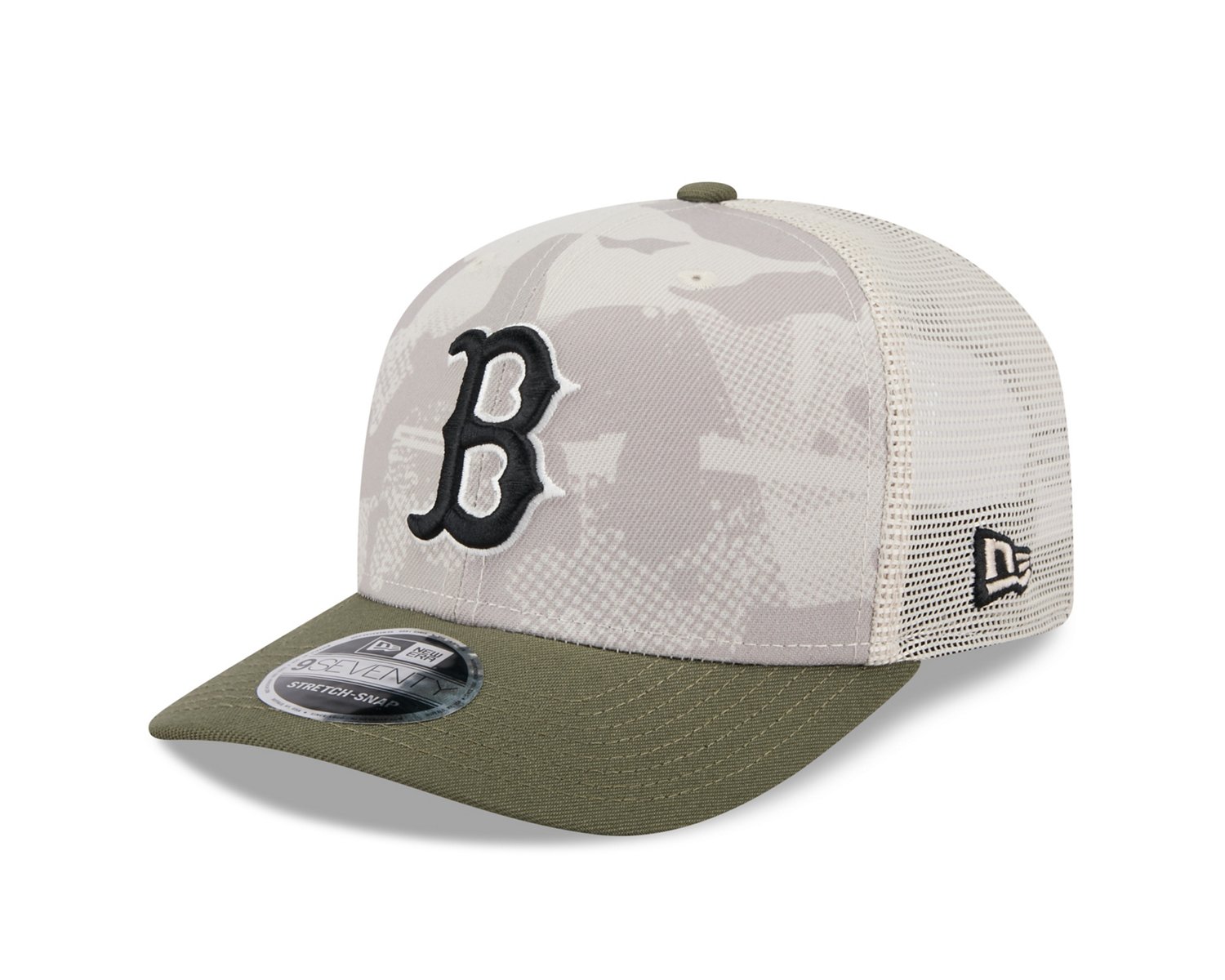 New Era Men's Boston Red Sox  2025 Armed Forces Day Stretch Snap 9SEVENTY - view number 1
