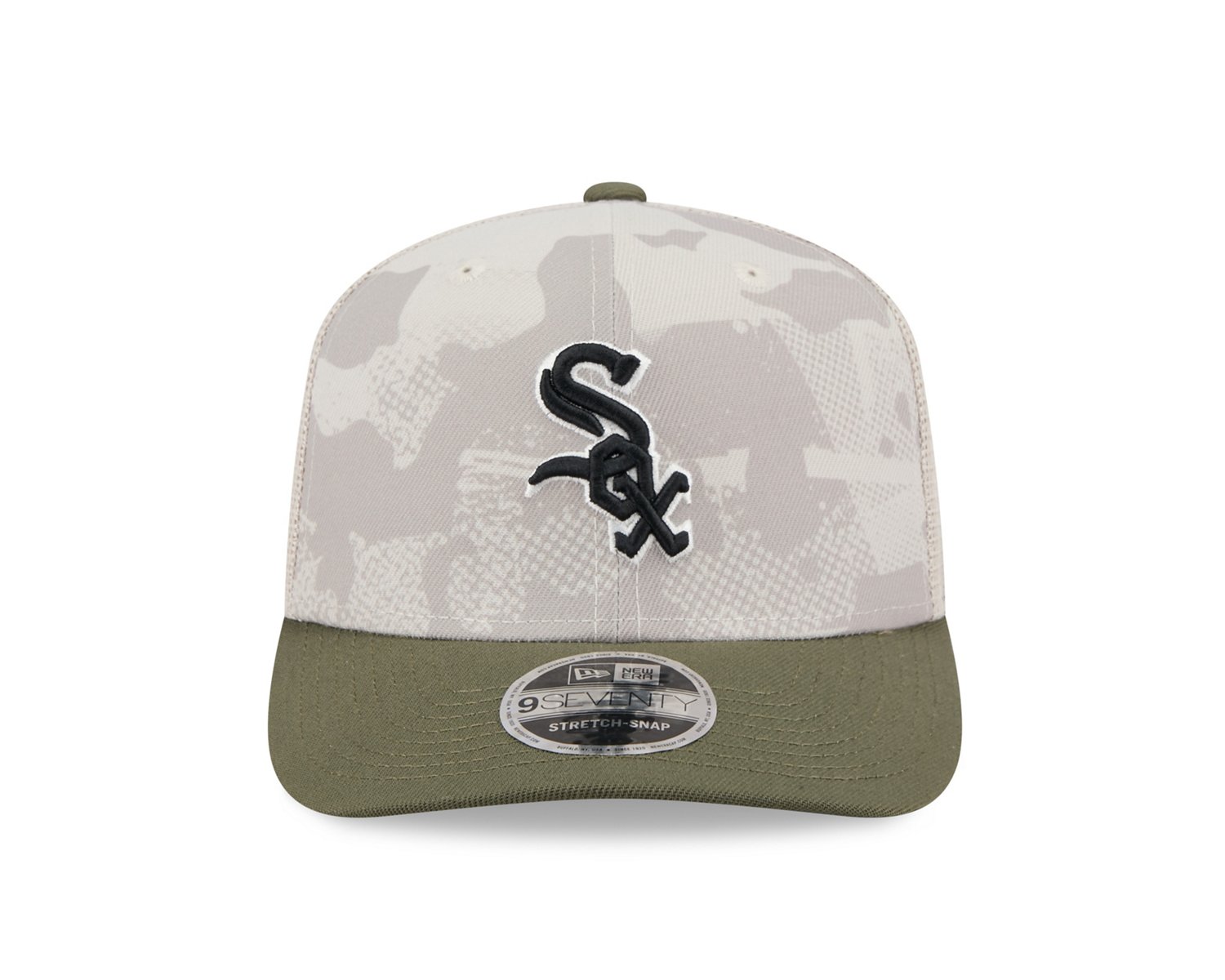 New Era Men's Chicago White Sox  2025 Armed Forces Day Stretch Snap 9SEVENTY - view number 3