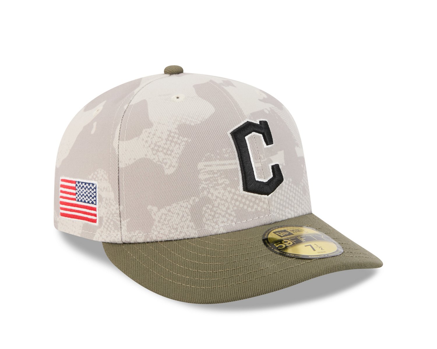 New Era Men's Cleveland Guardians  2025 Armed Forces Day 59FIFTY - view number 4