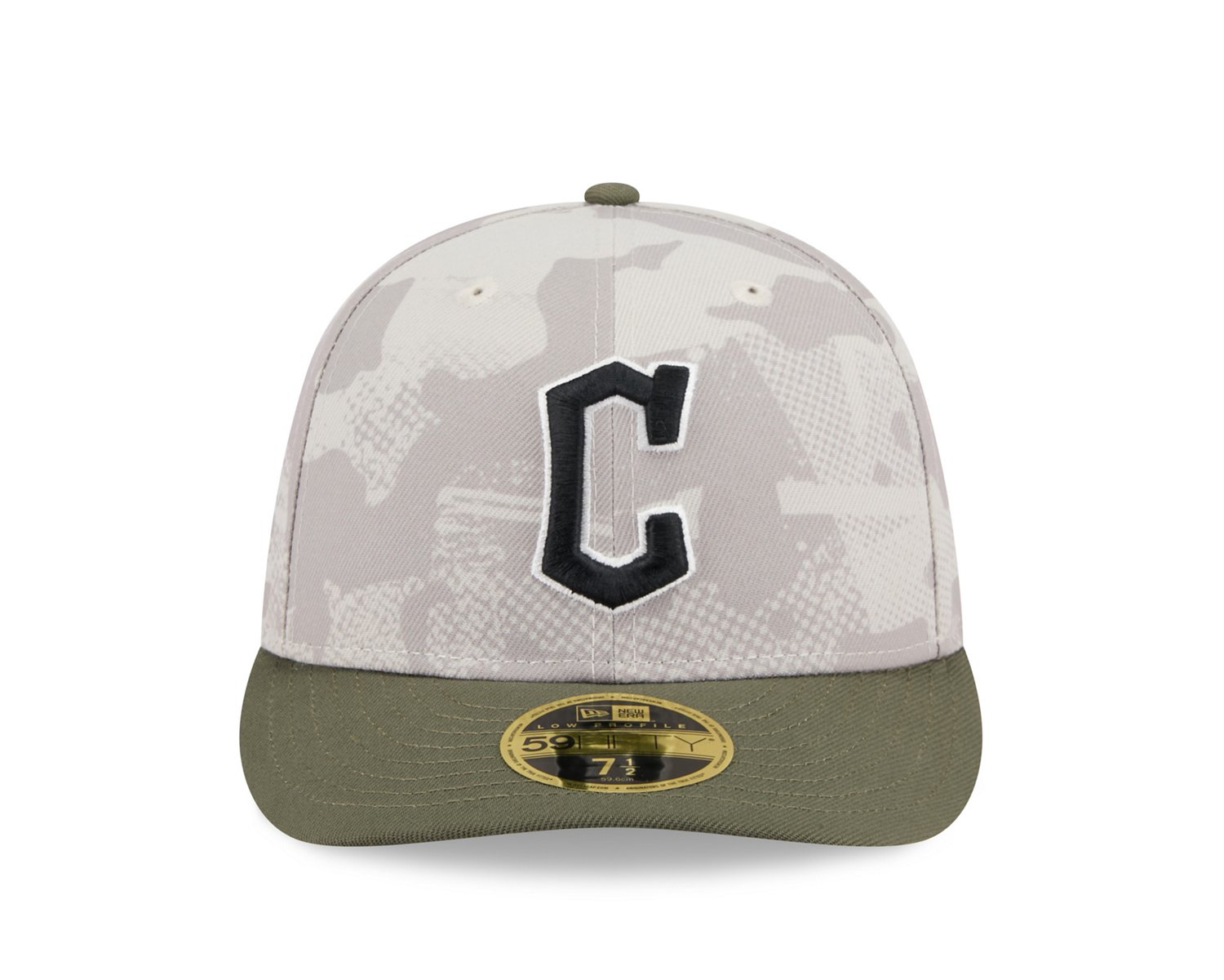 New Era Men's Cleveland Guardians  2025 Armed Forces Day Low Profile 59FIFTY - view number 3