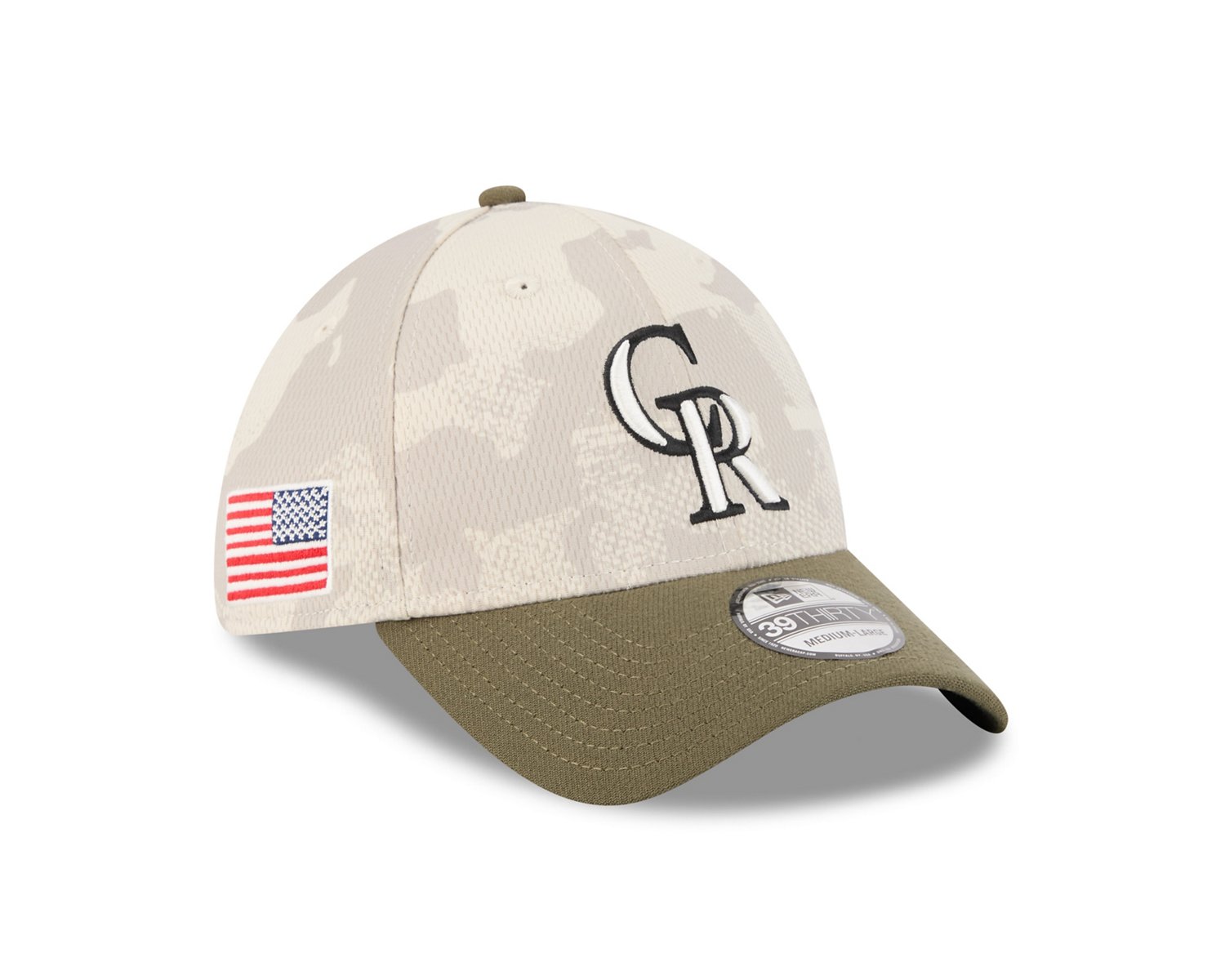 New Era Men's Colorado Rockies  2025 Armed Forces Day 39THIRTY - view number 4
