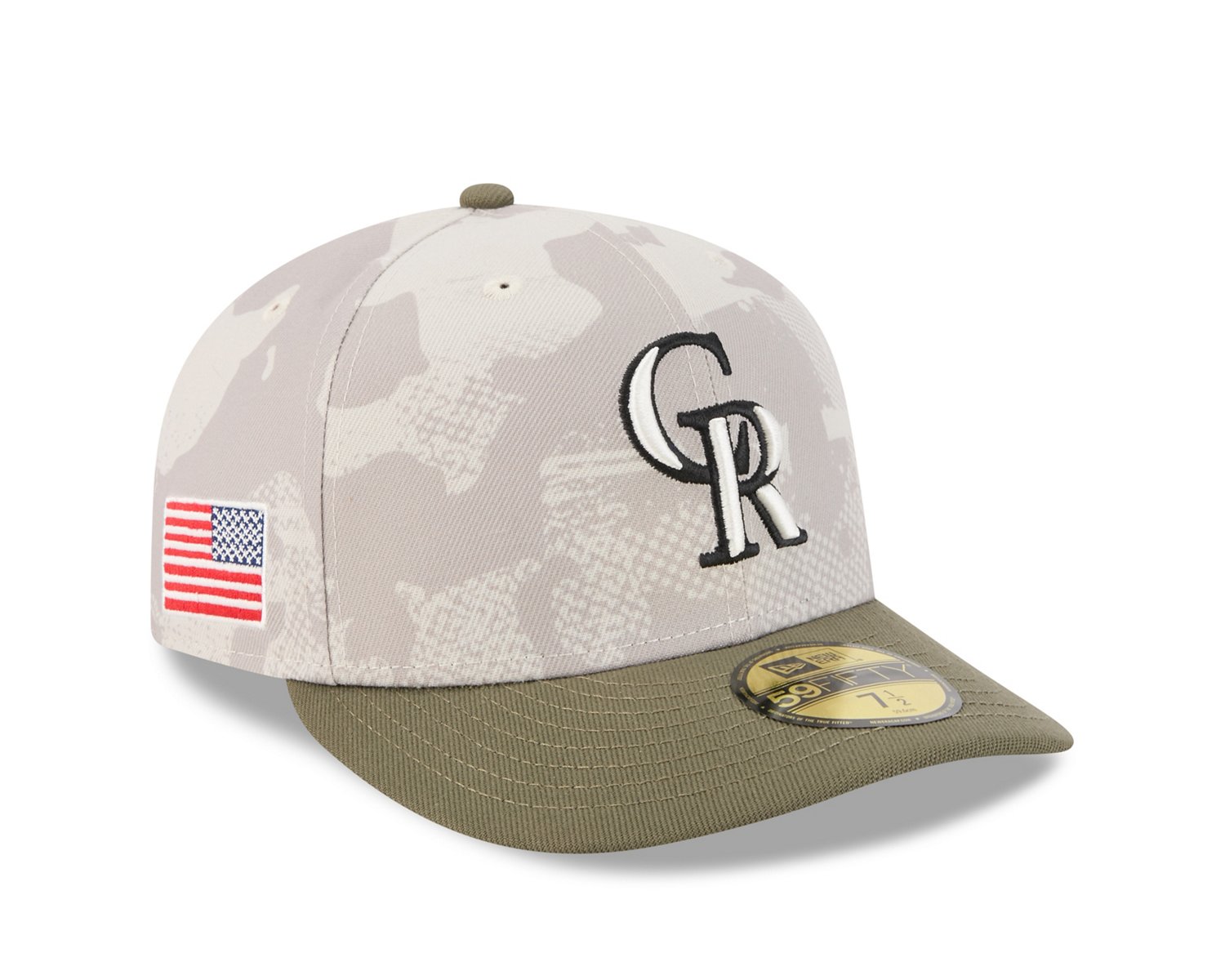 New Era Men's Colorado Rockies  2025 Armed Forces Day 59FIFTY - view number 4