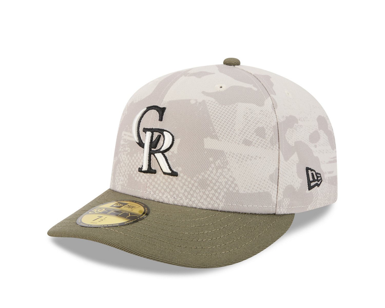 New Era Men's Colorado Rockies  2025 Armed Forces Day 59FIFTY