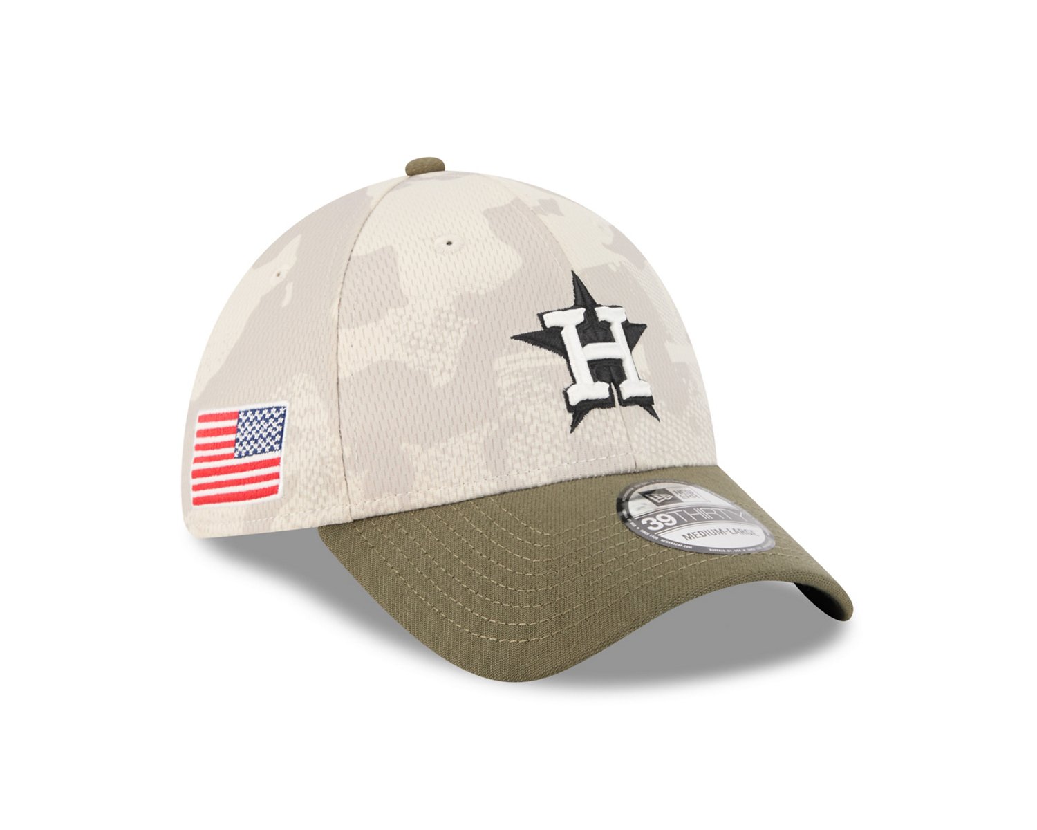 New Era Men's Houston Astros  2025 Armed Forces Day 39THIRTY - view number 4