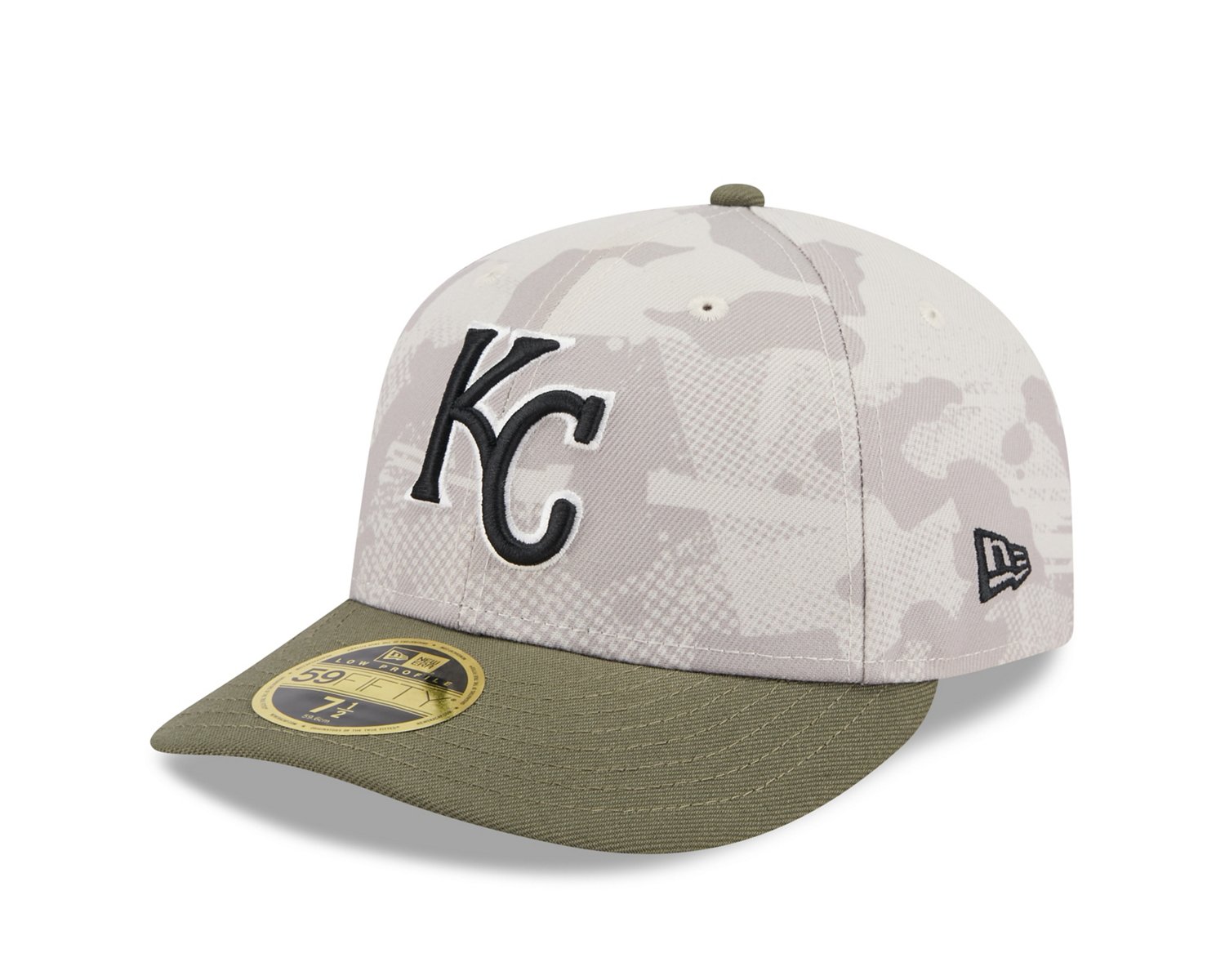 New Era Men's Kansas City Royals  2025 Armed Forces Day Low Profile 59FIFTY - view number 1
