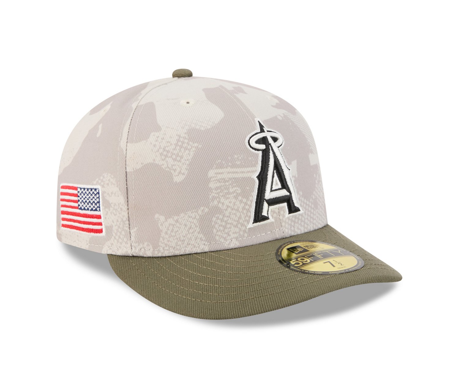 New Era Men's Los Angeles Angels  2025 Armed Forces Day 59FIFTY