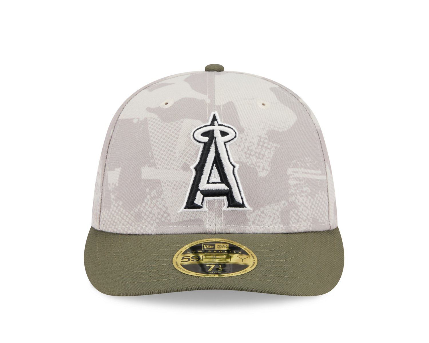 New Era Men's Los Angeles Angels  2025 Armed Forces Day Low Profile 59FIFTY - view number 3