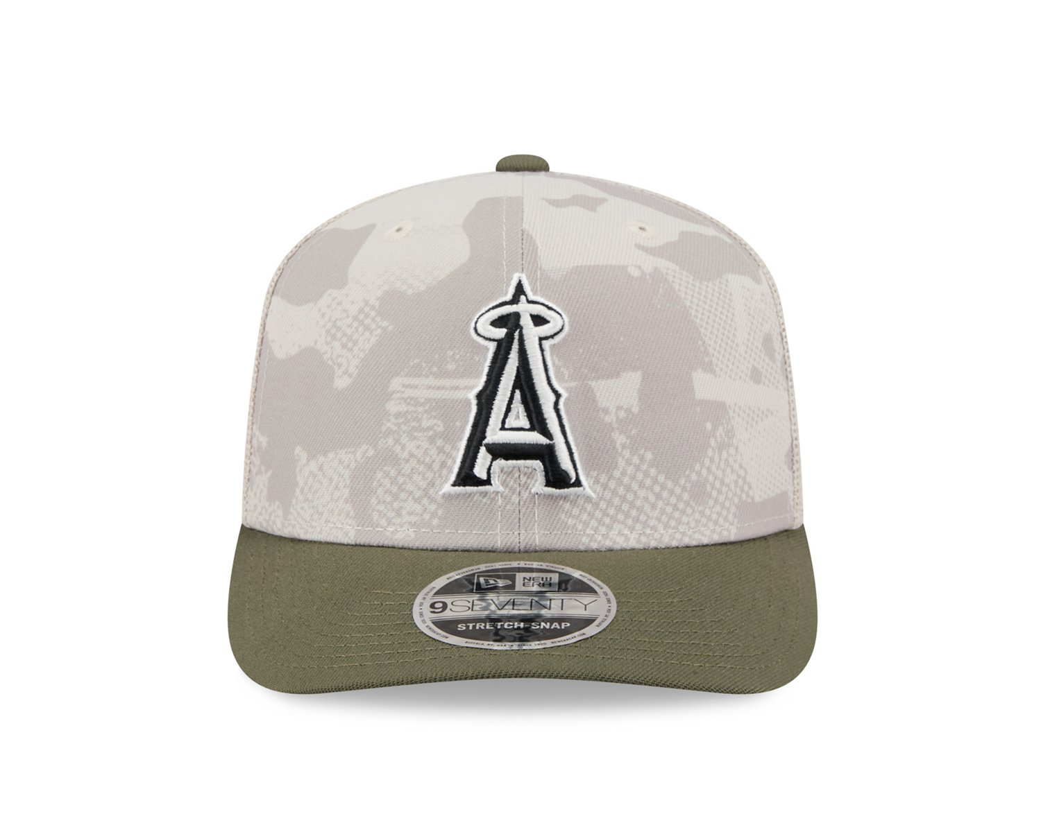 New Era Men's Los Angeles Angels  2025 Armed Forces Day Stretch Snap 9SEVENTY - view number 3