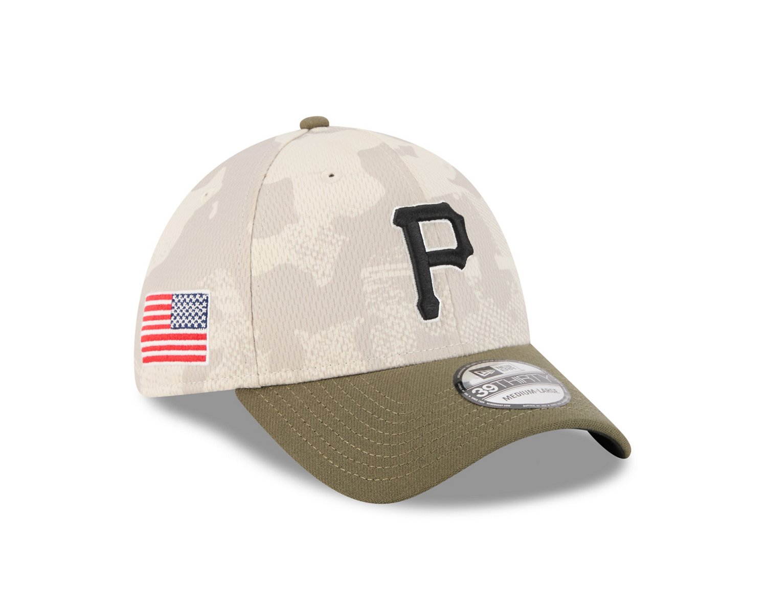 New Era Men's Pittsburgh Pirates  2025 Armed Forces Day 39THIRTY - view number 4