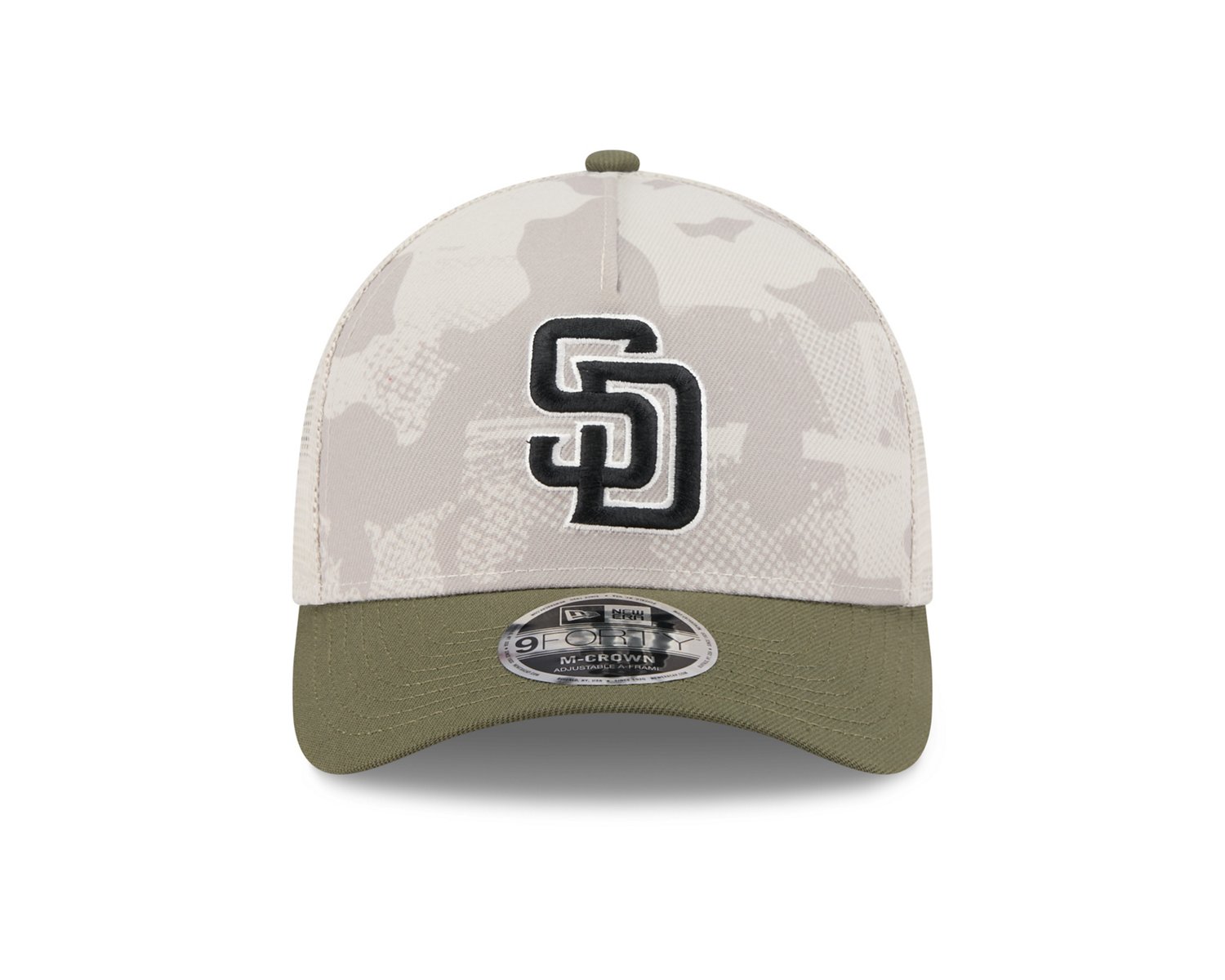 New Era Men's San Diego Padres  2025 Armed Forces Day M-Crown 9FORTY A-Frame - view number 3