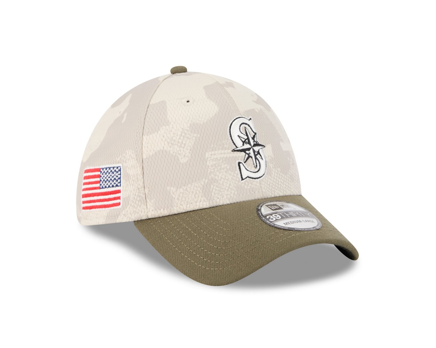 New Era Men's Seattle Mariners  2025 Armed Forces Day 39THIRTY