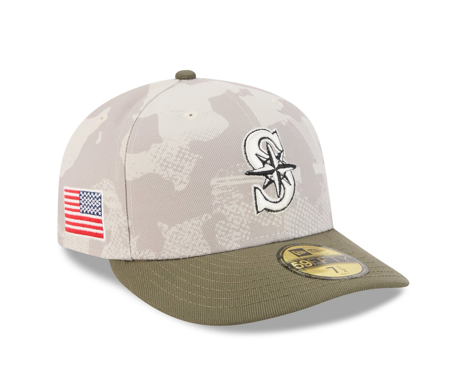 New Era Men's Seattle Mariners  2025 Armed Forces Day 59FIFTY - view number 4