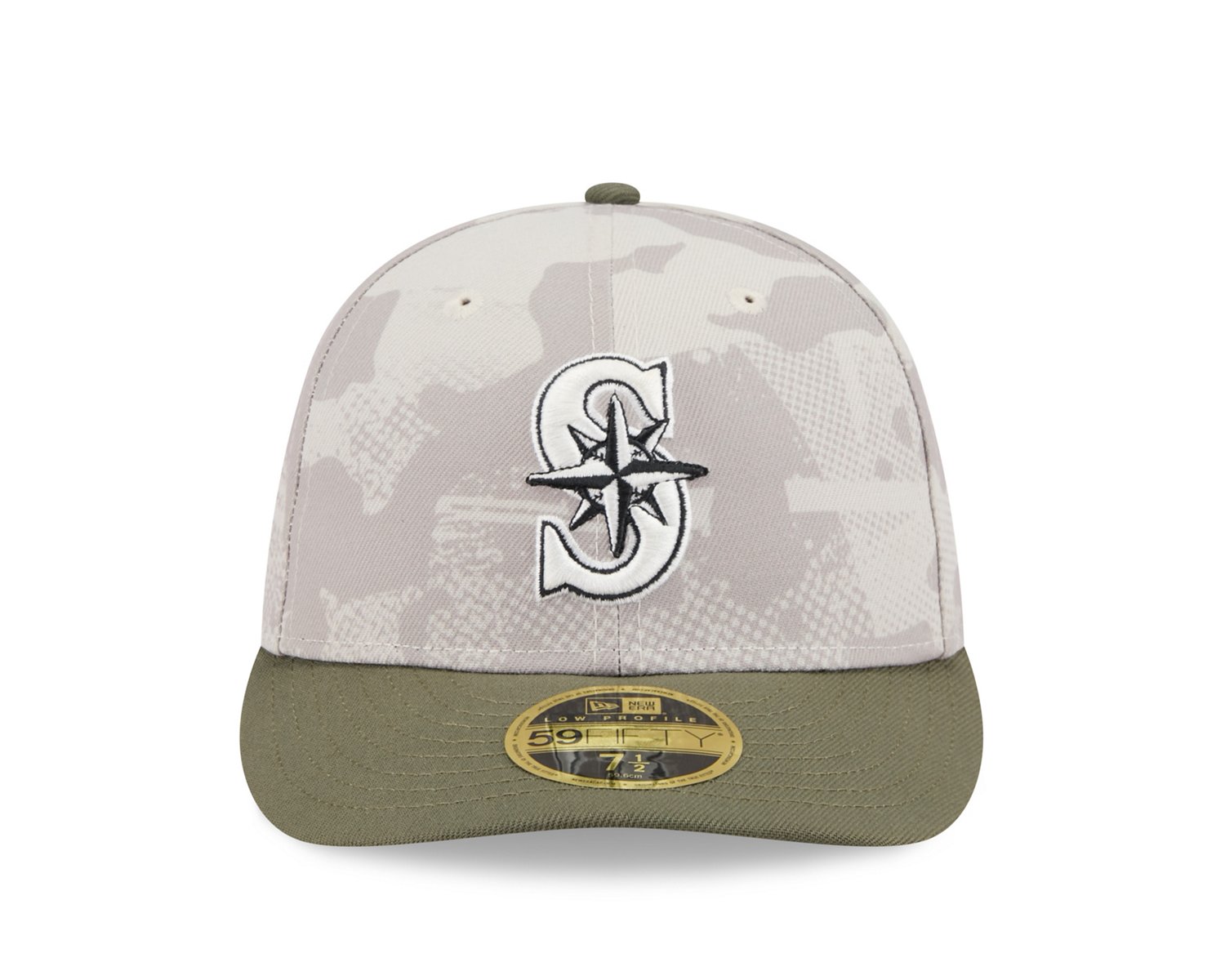 New Era Men's Seattle Mariners  2025 Armed Forces Day Low Profile 59FIFTY - view number 3