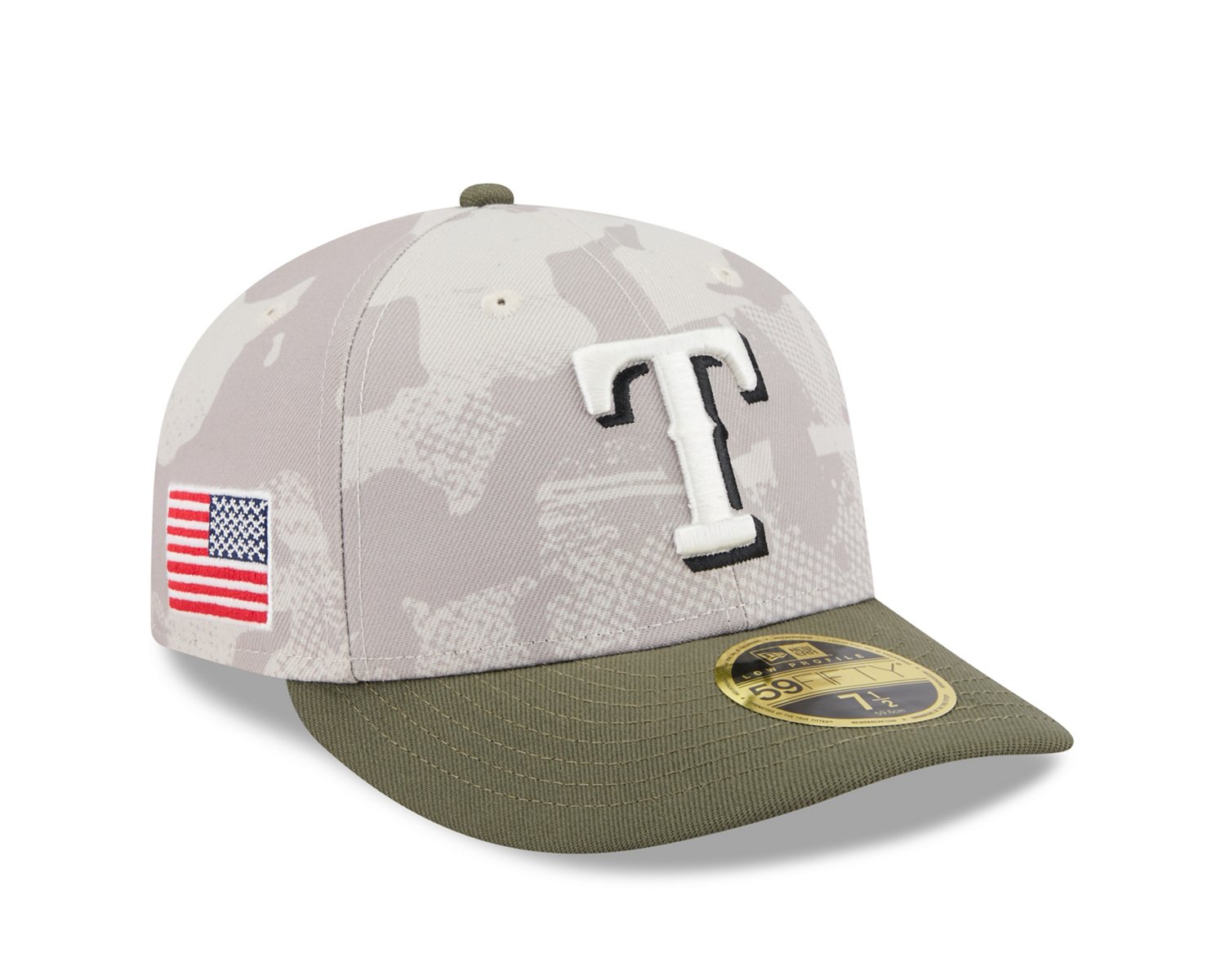 New Era Men's Texas Rangers  2025 Armed Forces Day Low Profile 59FIFTY - view number 4