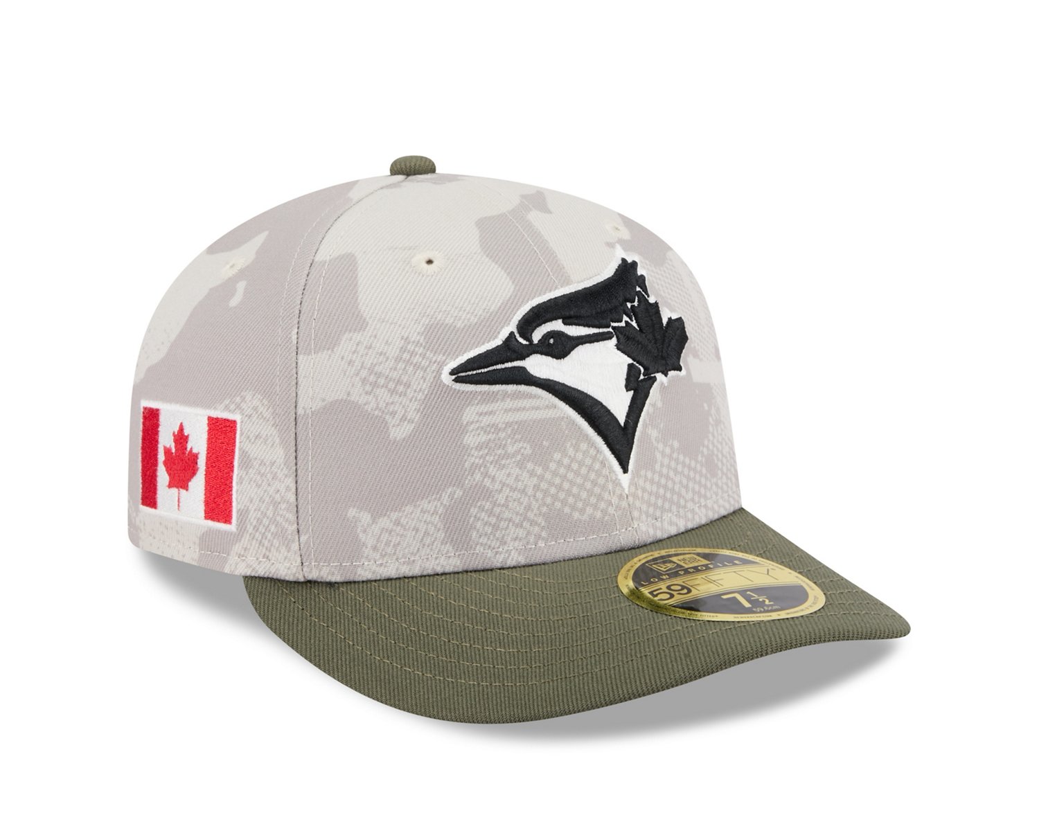New Era Men's Toronto Blue Jays  2025 Armed Forces Day Low Profile 59FIFTY - view number 4