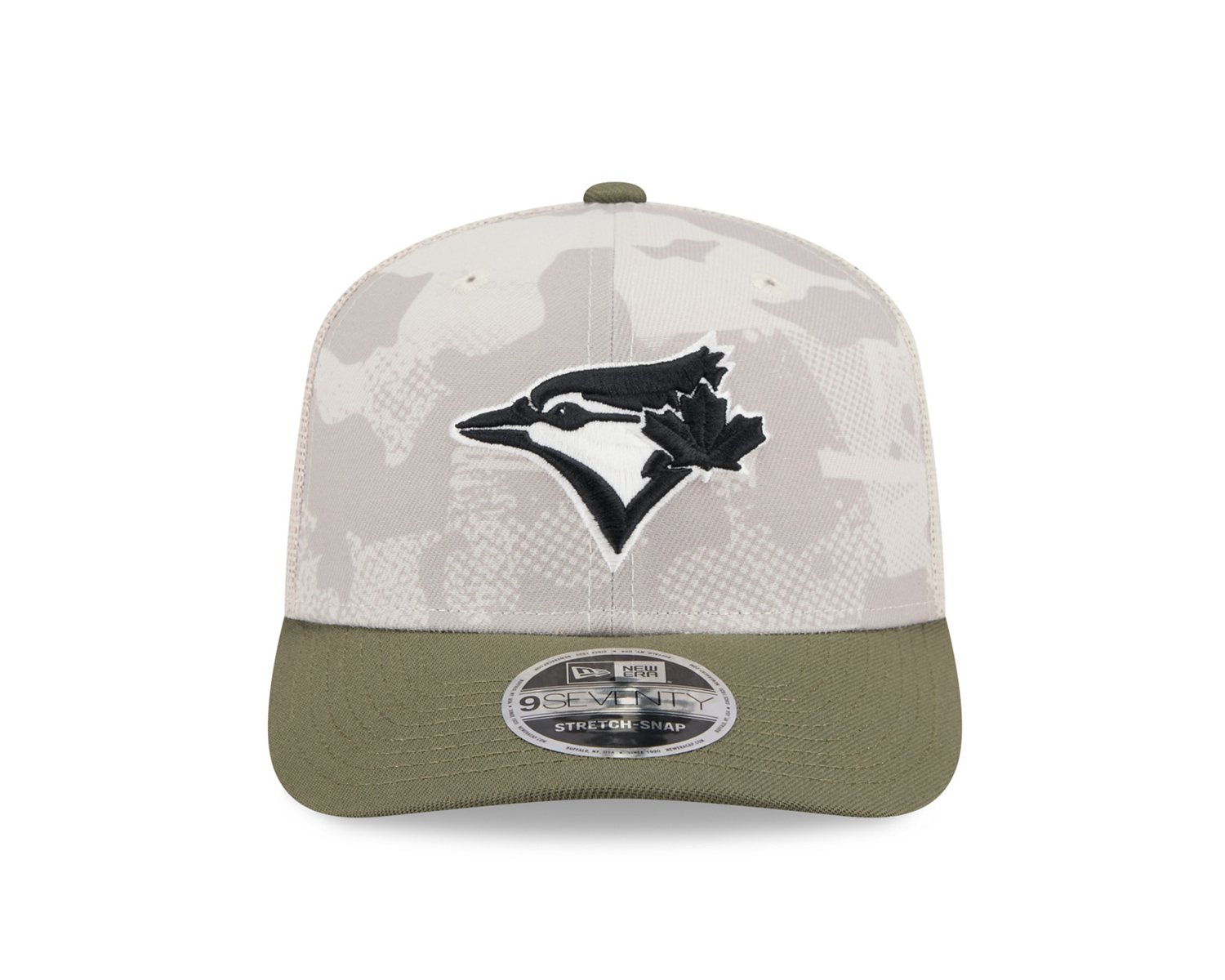 New Era Men's Toronto Blue Jays  2025 Armed Forces Day Stretch Snap 9SEVENTY - view number 3