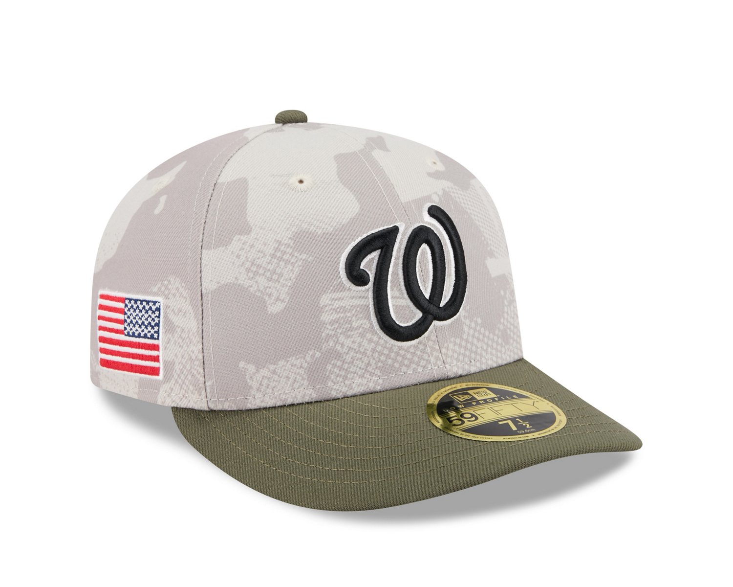 New Era Men's Washington Nationals  2025 Armed Forces Day Low Profile 59FIFTY - view number 4